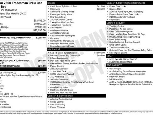 New 2026 RAM 2500 Tradesman image 4
