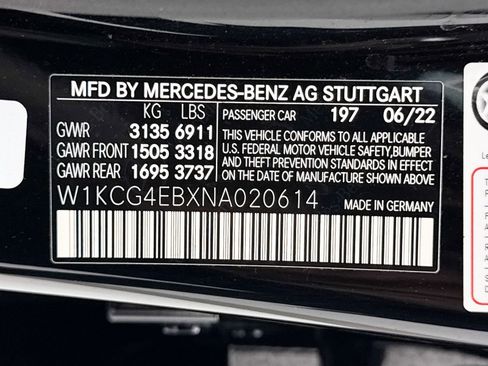 Used 2022 Mercedes-Benz EQS 580 4MATIC Sedan image 36