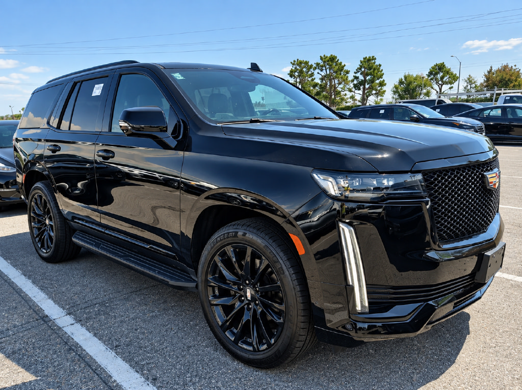 Used 2021 Cadillac Escalade Sport w/ Heavy-Duty Trailer Package AWD/4WD image 2