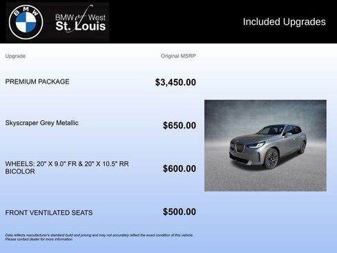 New 2026 BMW X3 xDrive30 w/ Premium Package image 17