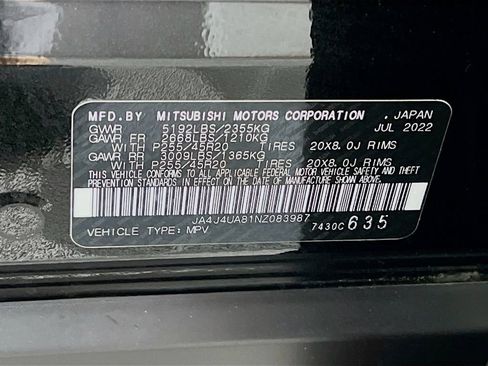 Used 2022 Mitsubishi Outlander SE AWD/4WD image 37
