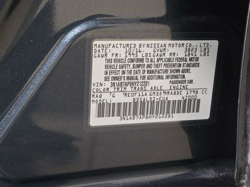 Used 2017 Nissan Sentra SV w/ Style Package image 49