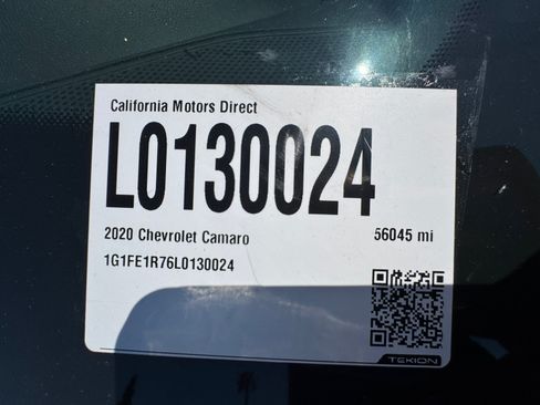 Used 2020 Chevrolet Camaro SS RWD image 21