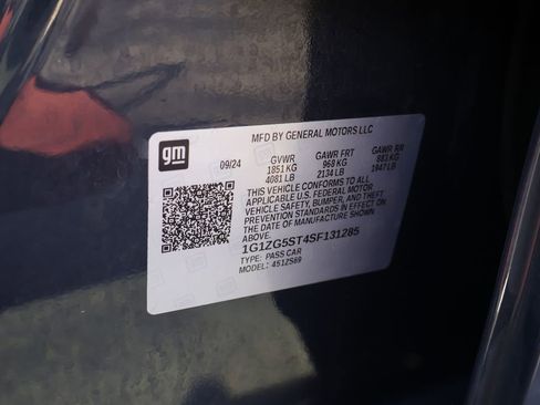 Certified 2025 Chevrolet Malibu RS w/ LPO, Floor Liner Package image 48