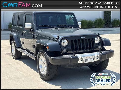 Used 2017 Jeep Wrangler Unlimited Sahara w/ Quick Order Package 24E Chief AWD/4WD image 1