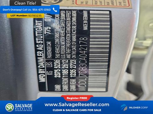 Used 2012 Mercedes-Benz CLS 550 image 16