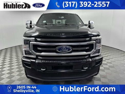 Used 2022 Ford F250 Platinum w/ FX4 Off-Road Package AWD/4WD image 3