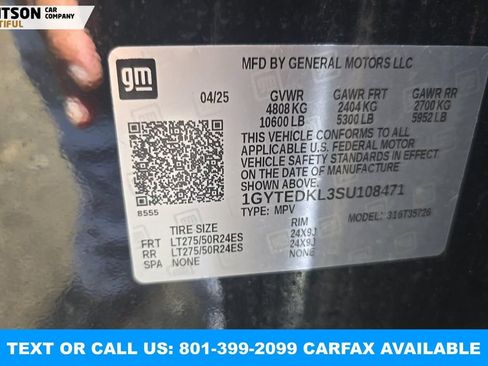 Used 2025 Cadillac Escalade IQ Luxury 2 w/ LPO, Premium Carpet Package AWD/4WD image 4
