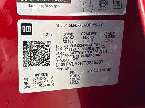 Used 2026 Chevrolet Traverse RS AWD/4WD image 36