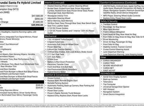 New 2026 Hyundai Santa Fe Limited image 6