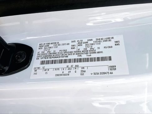 Used 2022 Ford F150 XL w/ Equipment Group 101A High AWD/4WD image 38