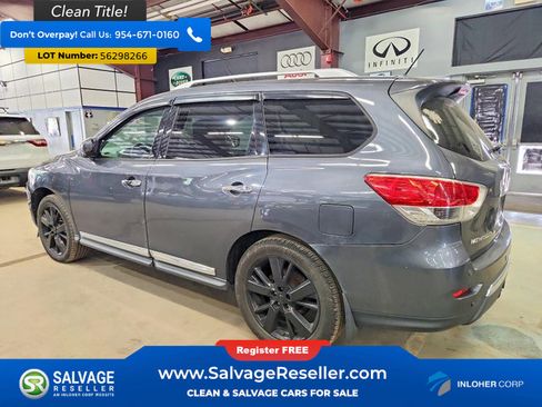 Used 2013 Nissan Pathfinder Platinum w/ Platinum Premium Pkg AWD/4WD image 3
