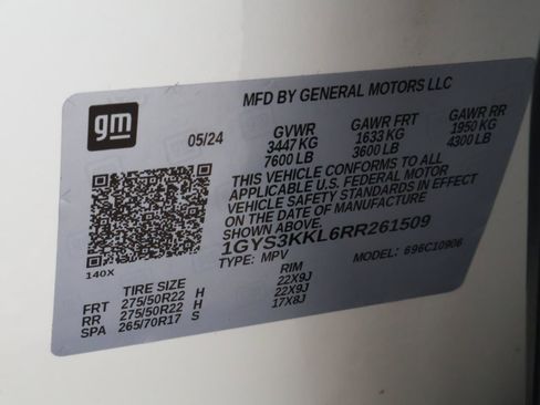 Certified 2024 Cadillac Escalade ESV Premium Luxury RWD image 29