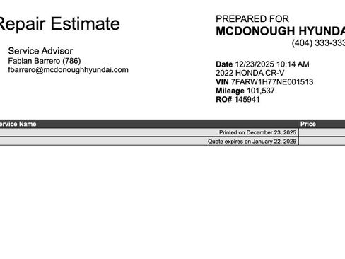 Used 2022 Honda CR-V Special Edition image 4