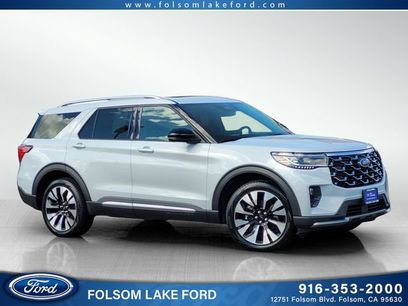 Certified 2025 Ford Explorer Platinum w/ LUX Leather Package