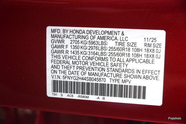 Certified 2025 Honda Pilot EX-L image 20