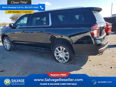 Used 2021 Chevrolet Suburban High Country w/ Premium Package image 3