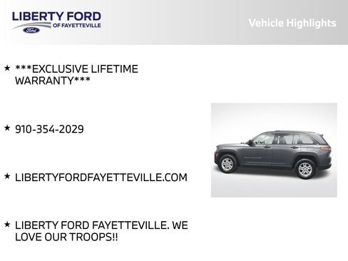 Used 2024 Jeep Grand Cherokee Laredo RWD image 5