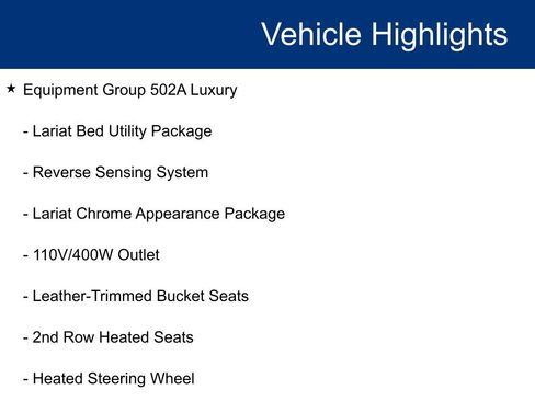 Used 2020 Ford F150 Lariat w/ Equipment Group 502A Luxury AWD/4WD image 24