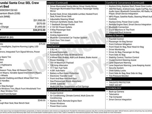 Used 2025 Hyundai Santa Cruz SEL image 2