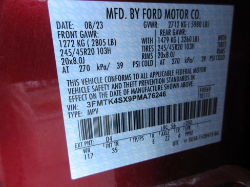 Used 2023 Ford Mustang Mach-E GT w/ GT Performance Edition image 56