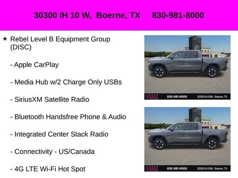 Used 2022 RAM 1500 Rebel w/ Rebel Level B Equipment Group AWD/4WD image 19
