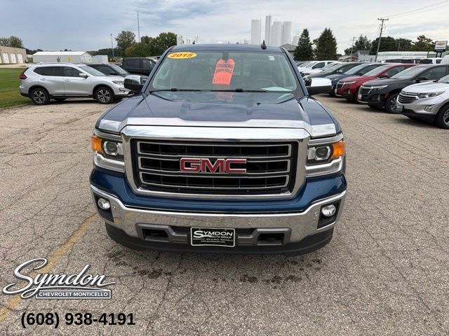 Used 2015 GMC Sierra 1500 SLT w/ SLT Crew Cab Value Package AWD/4WD image 9