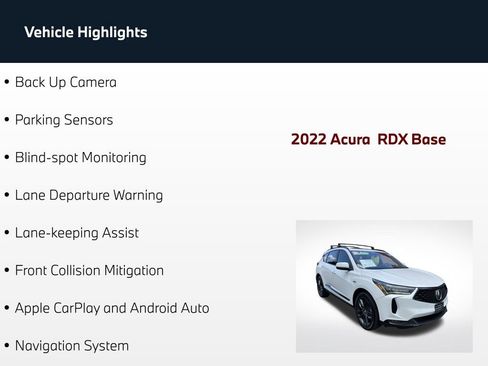 Used 2022 Acura RDX A-Spec FWD image 5