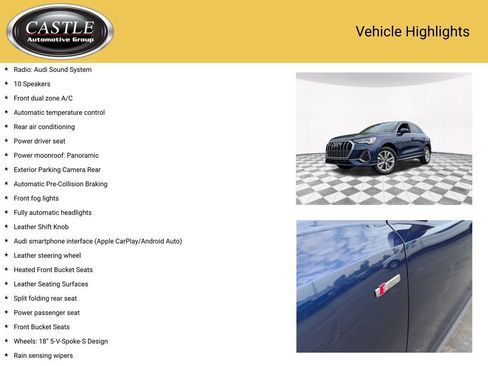 Used 2025 Audi Q3 2.0T Premium AWD/4WD image 3