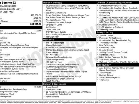 Used 2017 Kia Sorento EX image 36