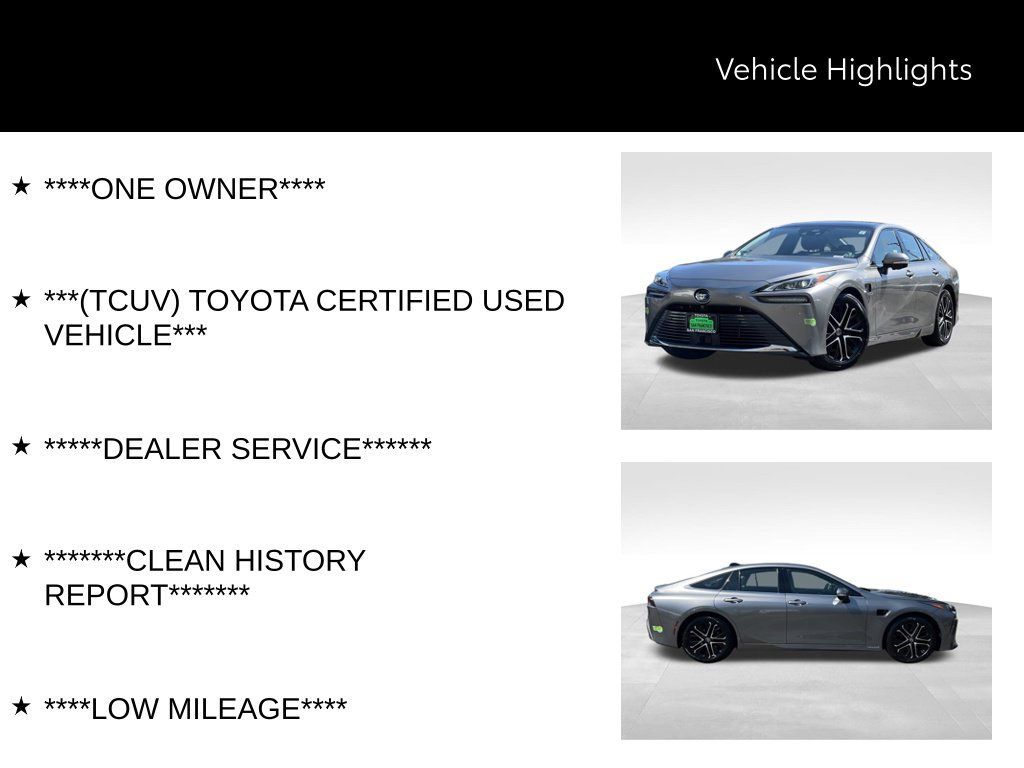 Certified 2022 Toyota Mirai w/ Toyota Teammate Package RWD image 48