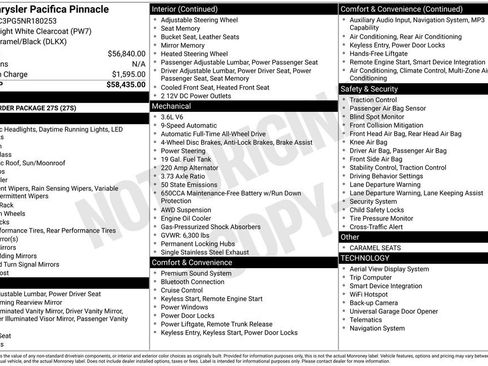 Used 2022 Chrysler Pacifica Pinnacle image 6