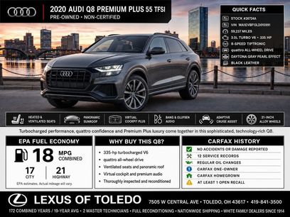 Used 2020 Audi Q8 Premium Plus