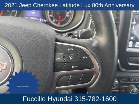 Used 2021 Jeep Cherokee Latitude Lux 80th Anniv w/ Quick Order Package 26U 80TH AWD/4WD image 20