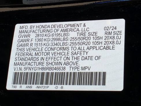 Used 2024 Honda Pilot Elite image 31