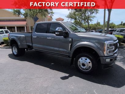 Certified 2024 Ford F450 Platinum w/ FX4 Off-Road Package