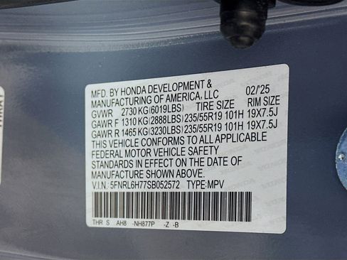 Used 2025 Honda Odyssey Sport-L image 12