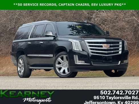 Used 2018 Cadillac Escalade ESV Luxury image 1
