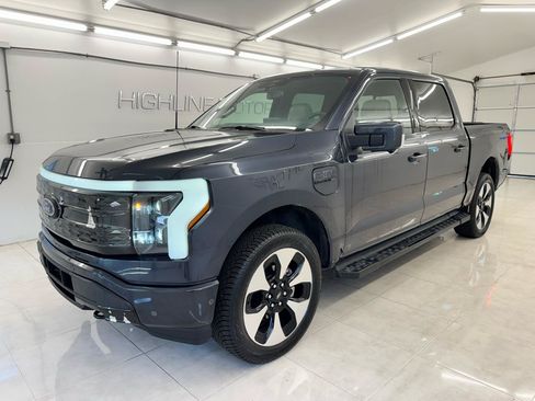 Used 2022 Ford F150 Lightning Platinum AWD/4WD image 1