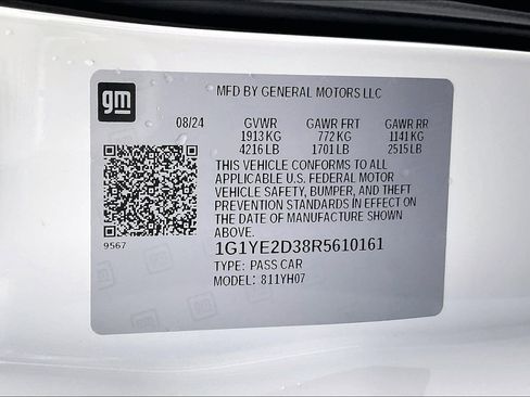 Used 2024 Chevrolet Corvette Z06 w/ Battery Protection Package image 29