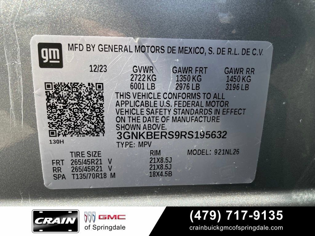 Used 2024 Chevrolet Blazer RS w/ Driver Confidence II Package FWD image 33