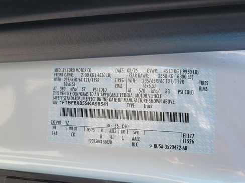 New 2025 Ford Transit 350 148 High Roof Extended AWD image 13