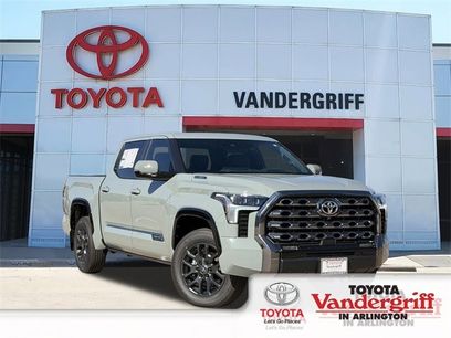New 2026 Toyota Tundra Platinum