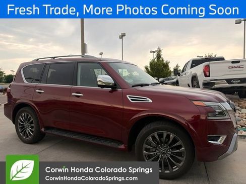 Used 2024 Nissan Armada Platinum w/ Captain's Chairs Package AWD/4WD image 5