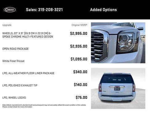 Certified 2020 GMC Yukon Denali w/ Open Road Package image 2