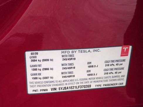 Used 2020 Tesla Model S Long Range Plus image 23