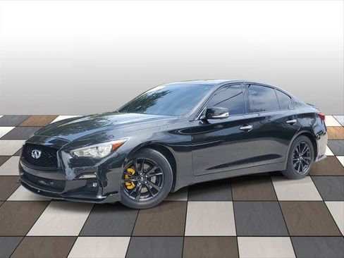 Used 2021 INFINITI Q50 Sensory w/ Cargo Package RWD image 1