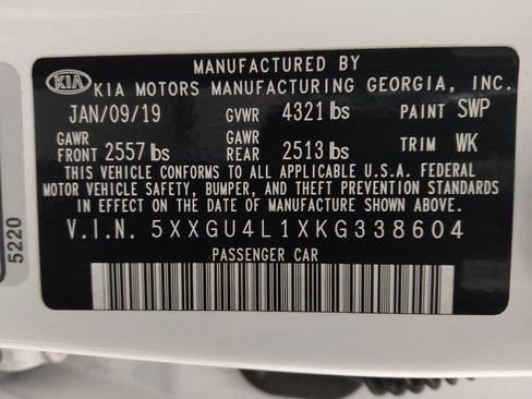 Used 2019 Kia Optima EX w/ EX Premium Package FWD image 33