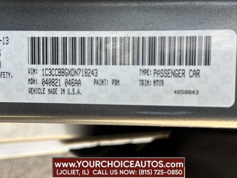 Used 2013 Chrysler 200 Touring w/ S Exterior Appearance Pkg image 13