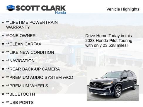 Used 2023 Honda Pilot Touring image 11